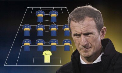 La formación de Boca Juniors