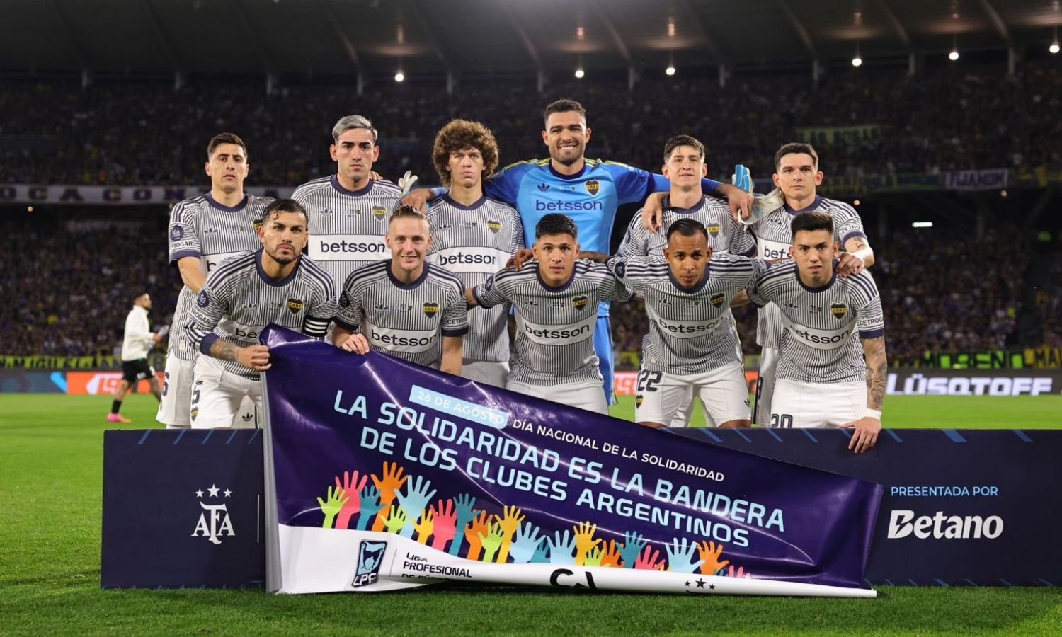 Formación inicial de Boca frente a Vélez por la Copa Argentina