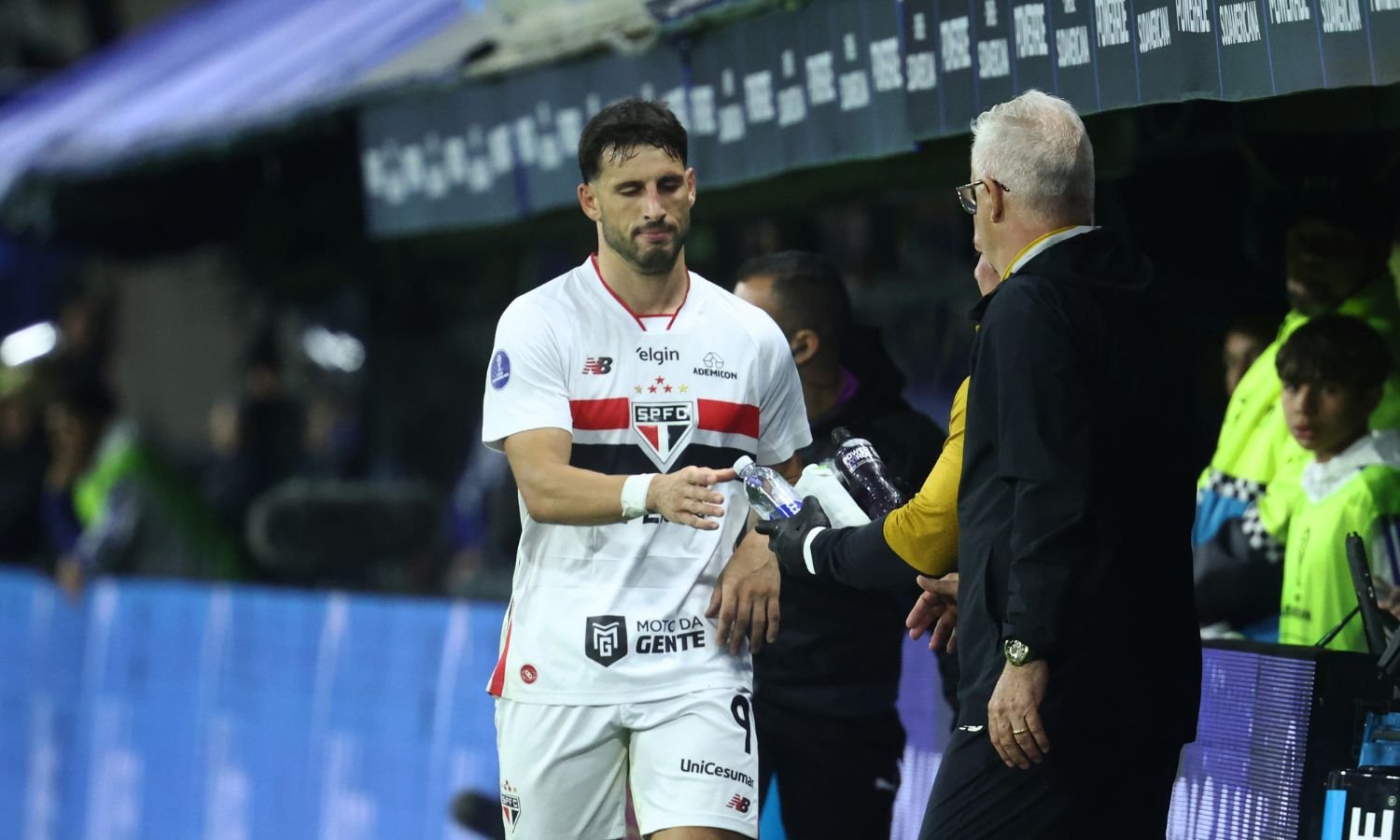 Jonathan Calleri Boca vs San Pablo ida Sudamericana 2026