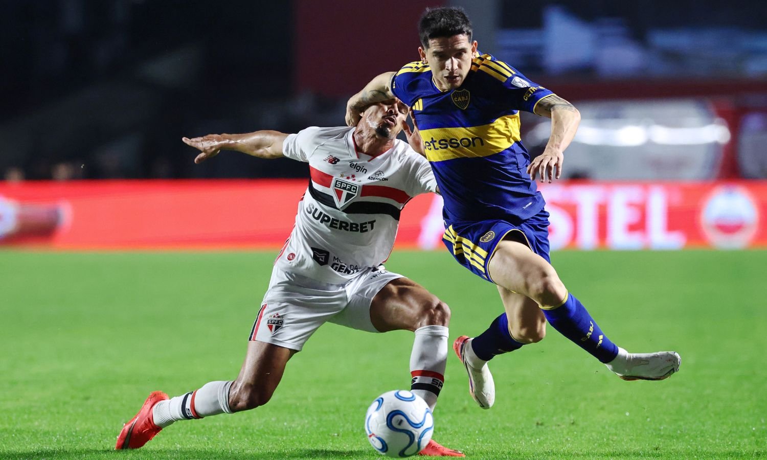 Lautaro Blanco Boca vs San Pablo revancha Sudamericana 2026