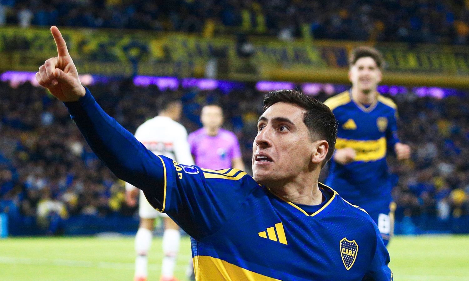 Miguel Merentiel, delantero de Boca