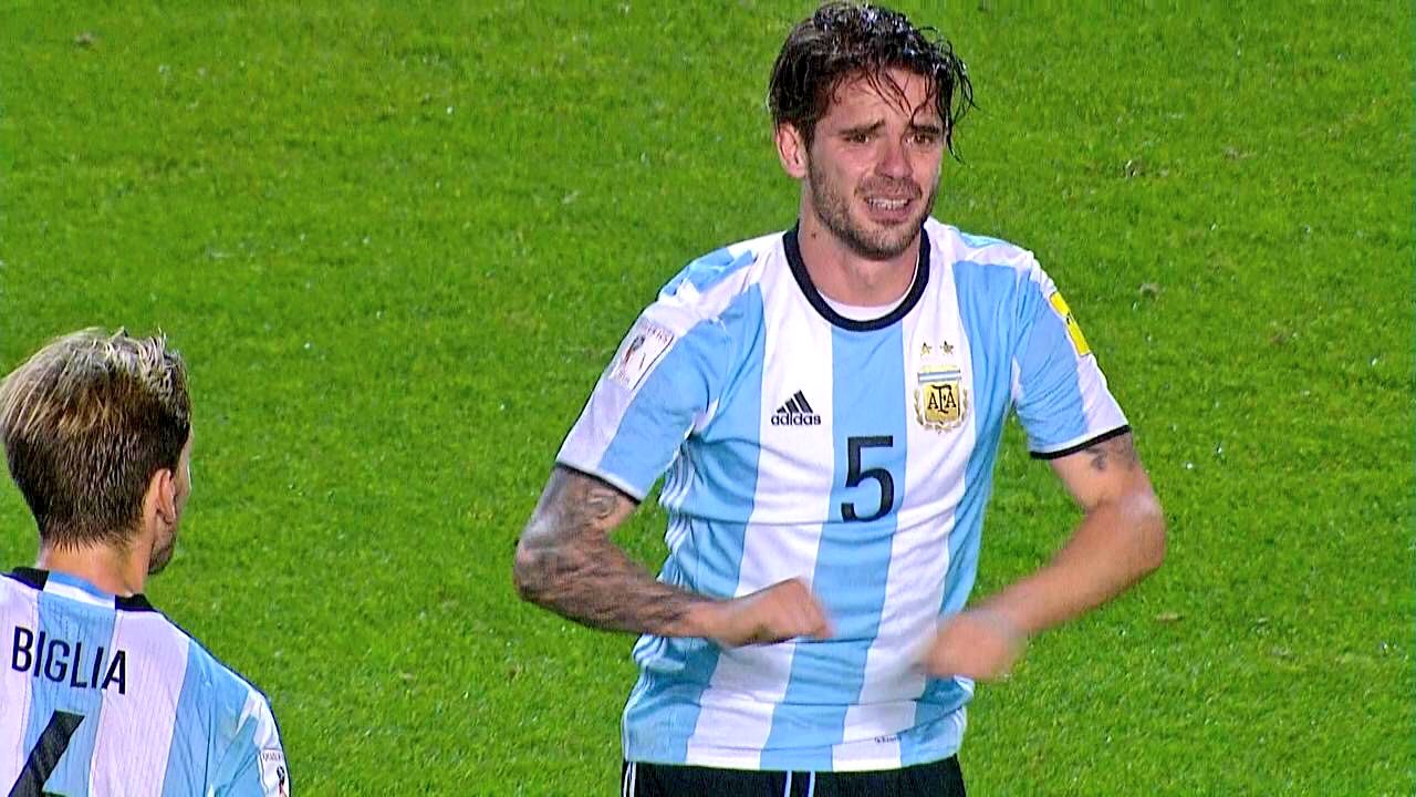 Gago se rompió los ligamentos cruzados Gago lesión argentina