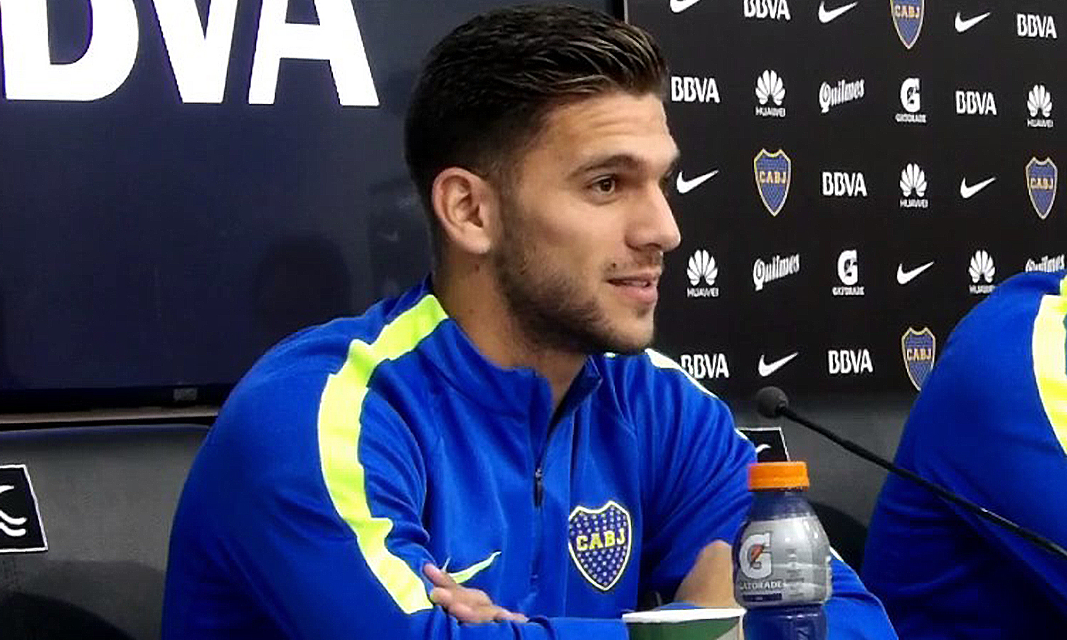 Lisandro Magallán conferencia de prensa Boca 2017 6497