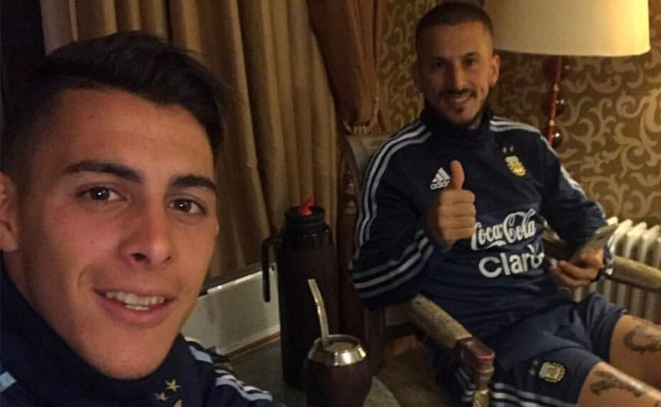 Benedetto y Pavón: Selección, el sueño del Mundial y Boca Pavón Benedetto concentración Argentina en Rusia