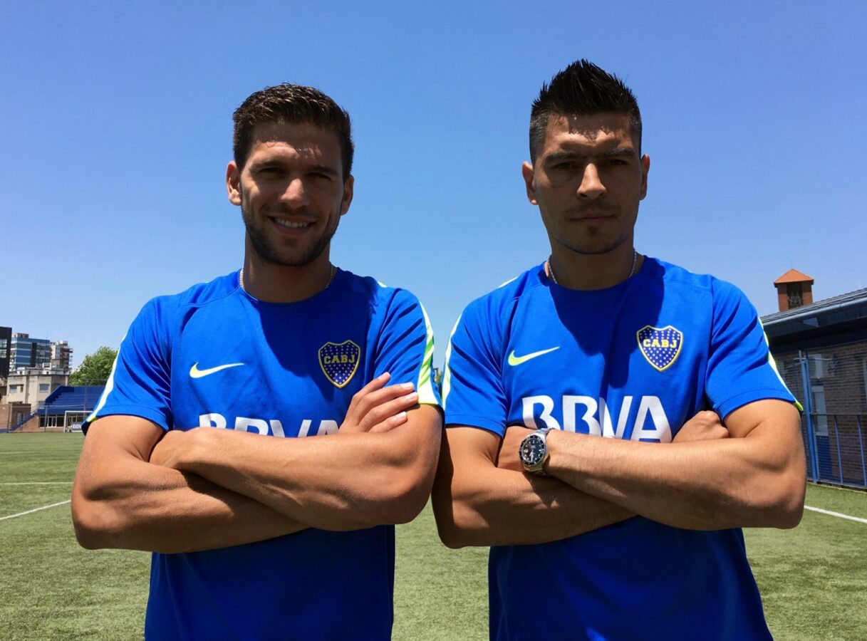 Lisandro Magallán y Paolo Goltz