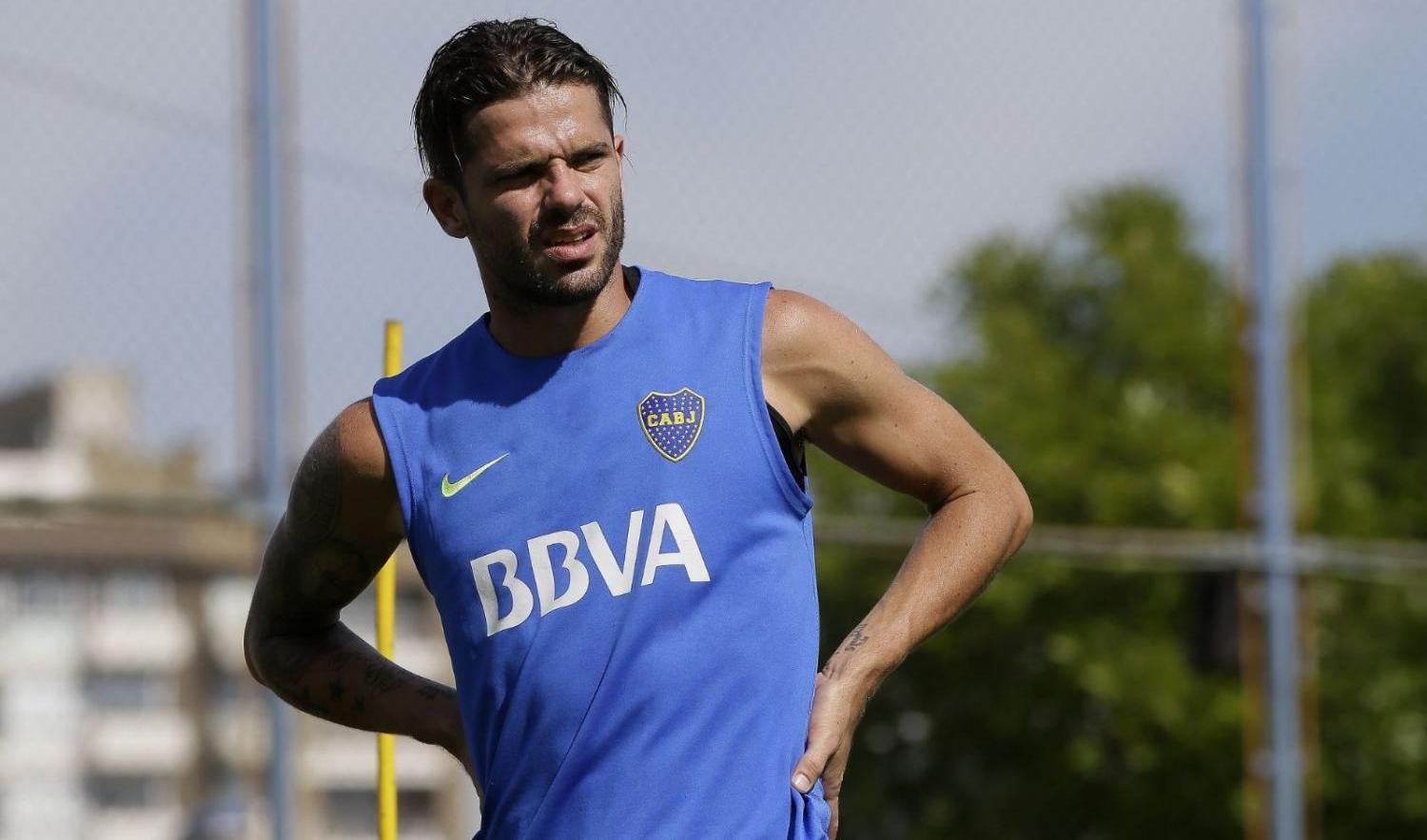 Fernando Gago entrenamiento archivo