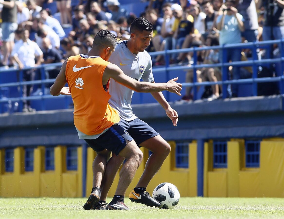 Boca retornó al trabajo Boca retornó a las prácticas pensando en Temperley