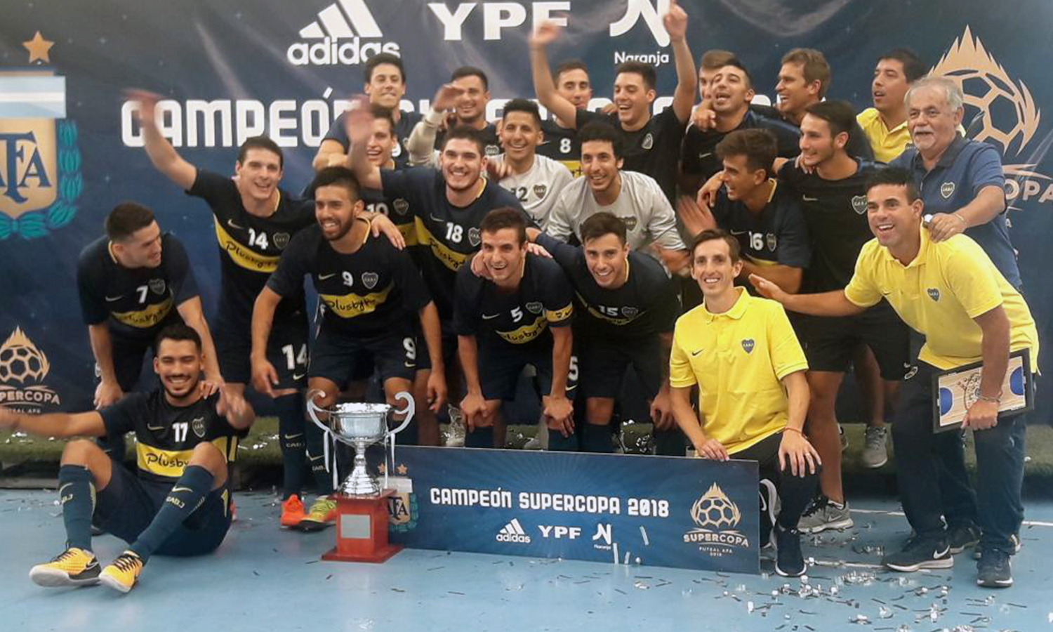 Boca campeón de la Supercopa de Futsal