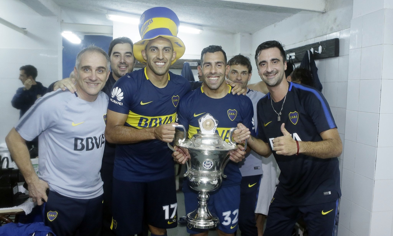 Ábila: "Soy muy feliz en Boca y hoy mucho más" Ábila