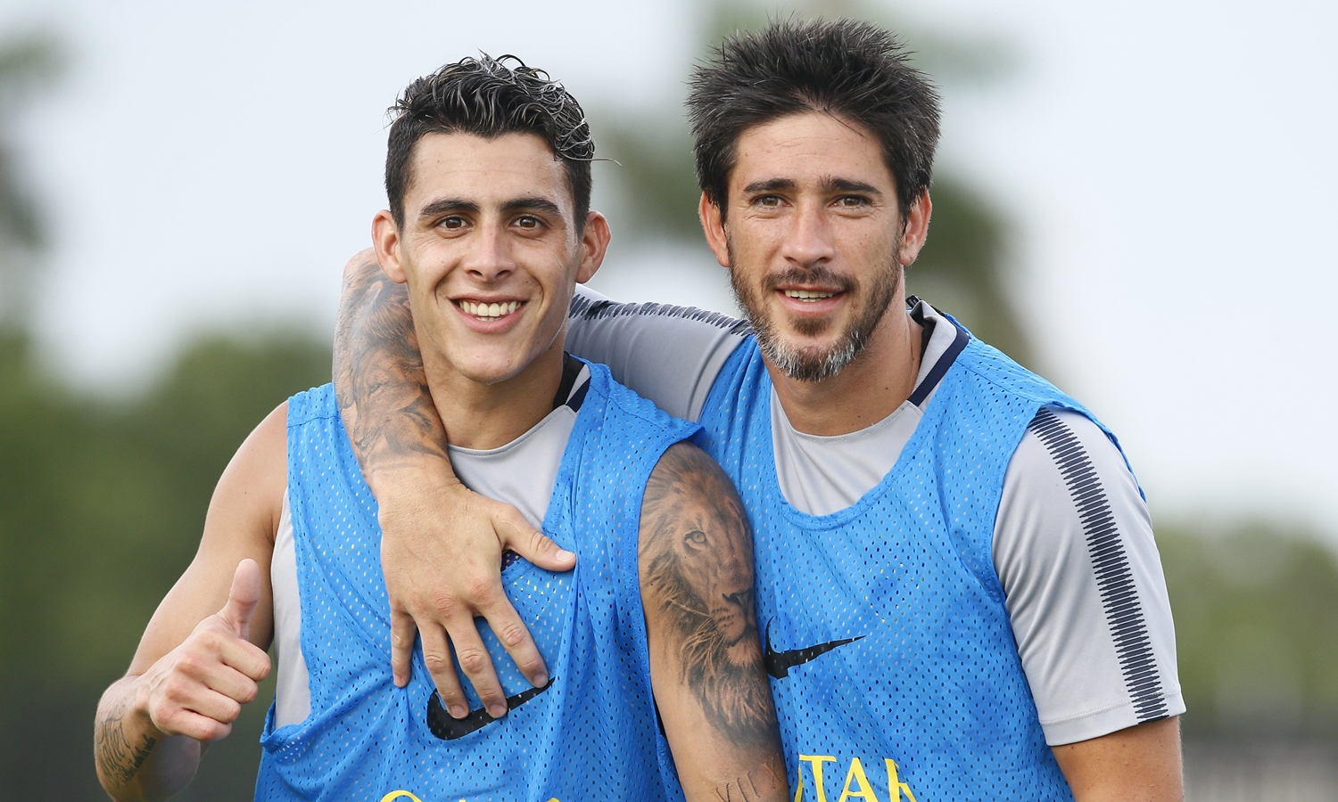 Pavón: "Queremos llegar al objetivo que es ganar la Copa" Cristian Pavón post pretemporada