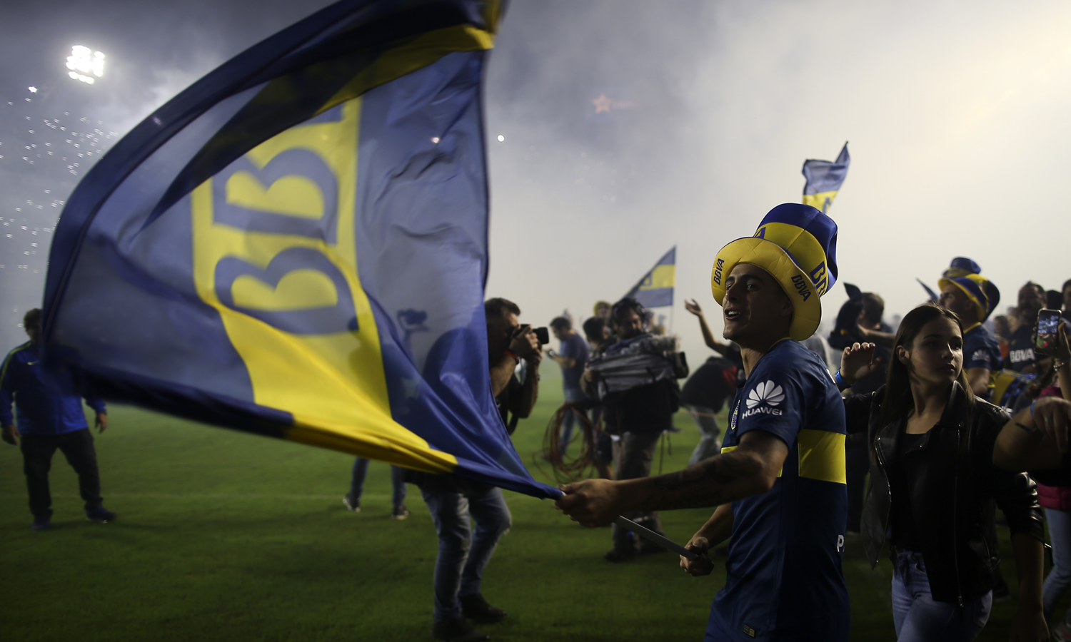 Cristián Pavón, elegido el mejor jugador de la Superliga Pavón