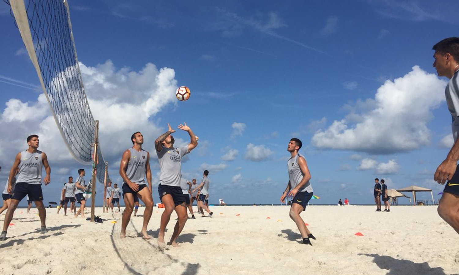 torneo de voley en la playa