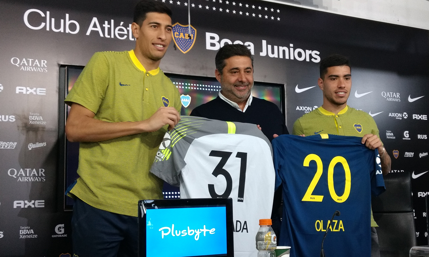 Boca presentó a sus dos últimos refuerzos