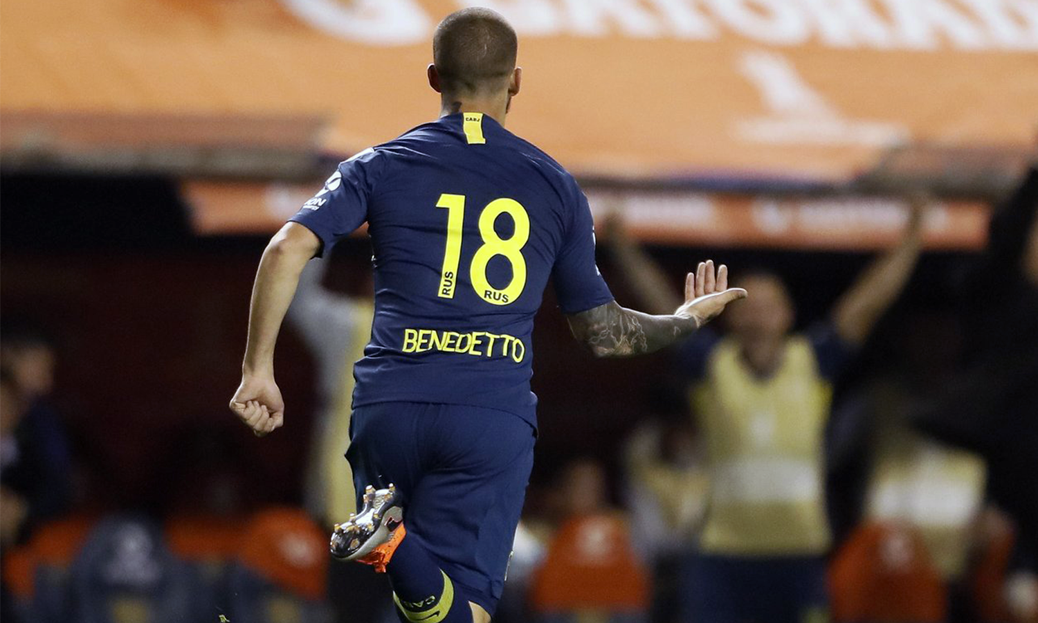 Benedetto explicó el festejo del segundo gol Benedetto