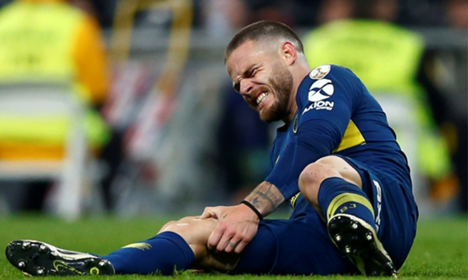 El parte médico de Nahitan Nández Nández