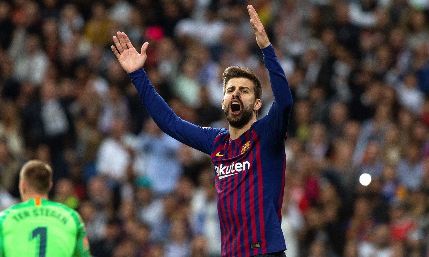 Piqué: "Que esto sea la Bombonera y salten todos" Piqué