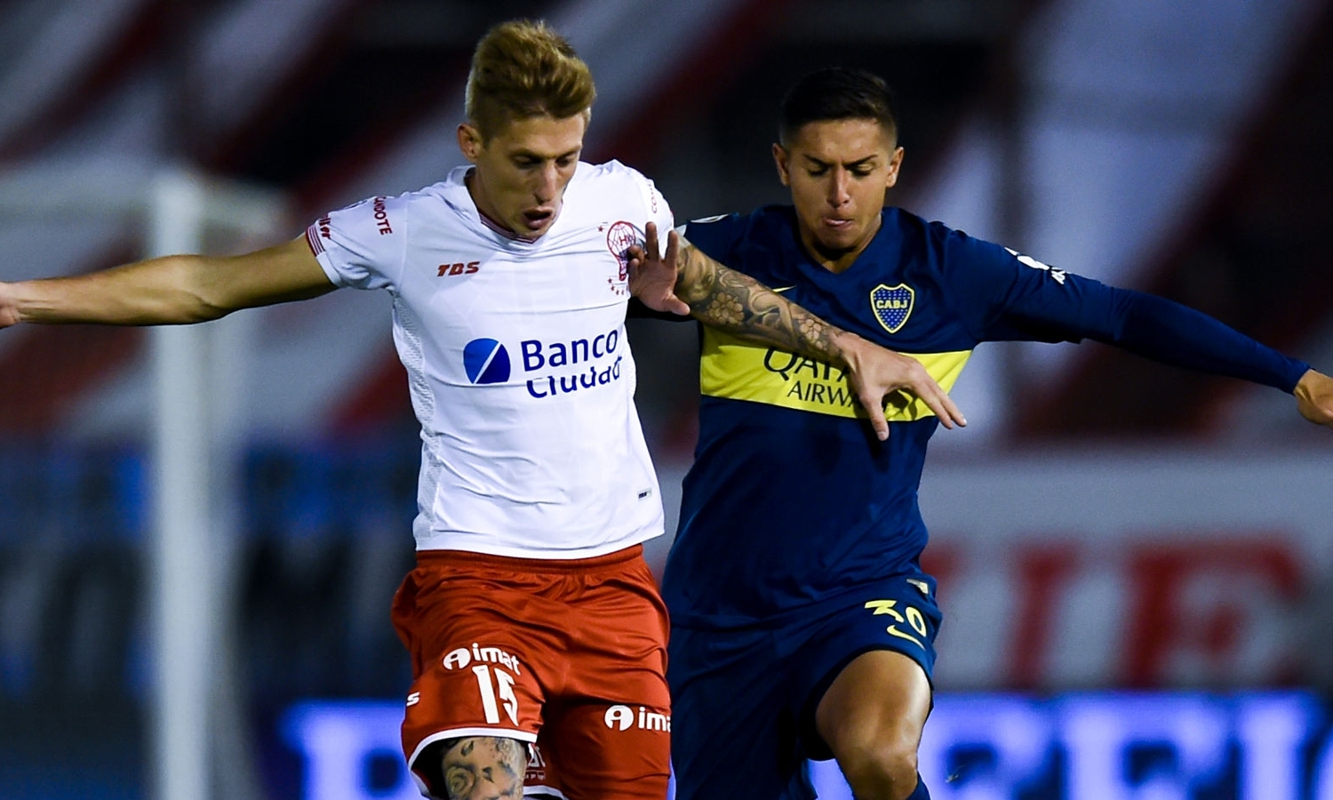 Historial ante Huracán historial