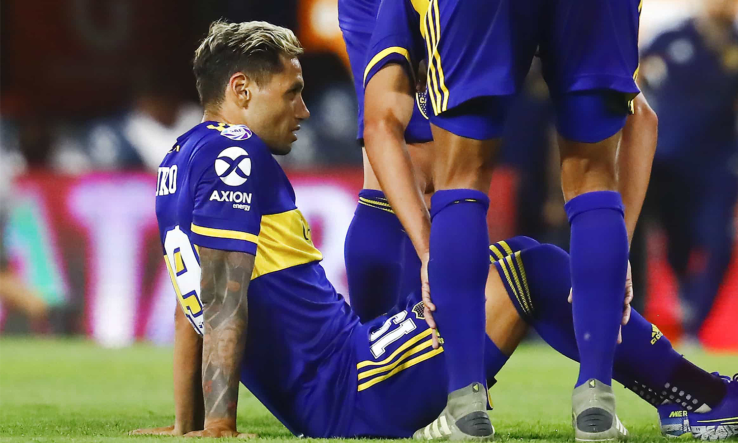 Mauro Zárate se resintió de la lesión Mauro Zárate se resintió de la lesión