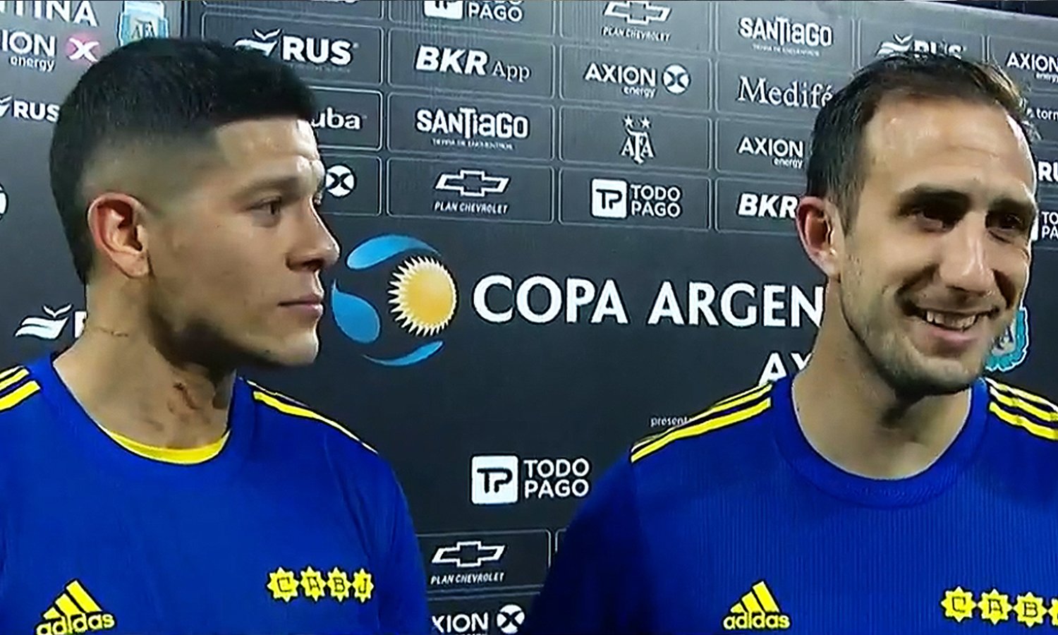 Marcos Rojo elogió a Carlos Izquierdoz