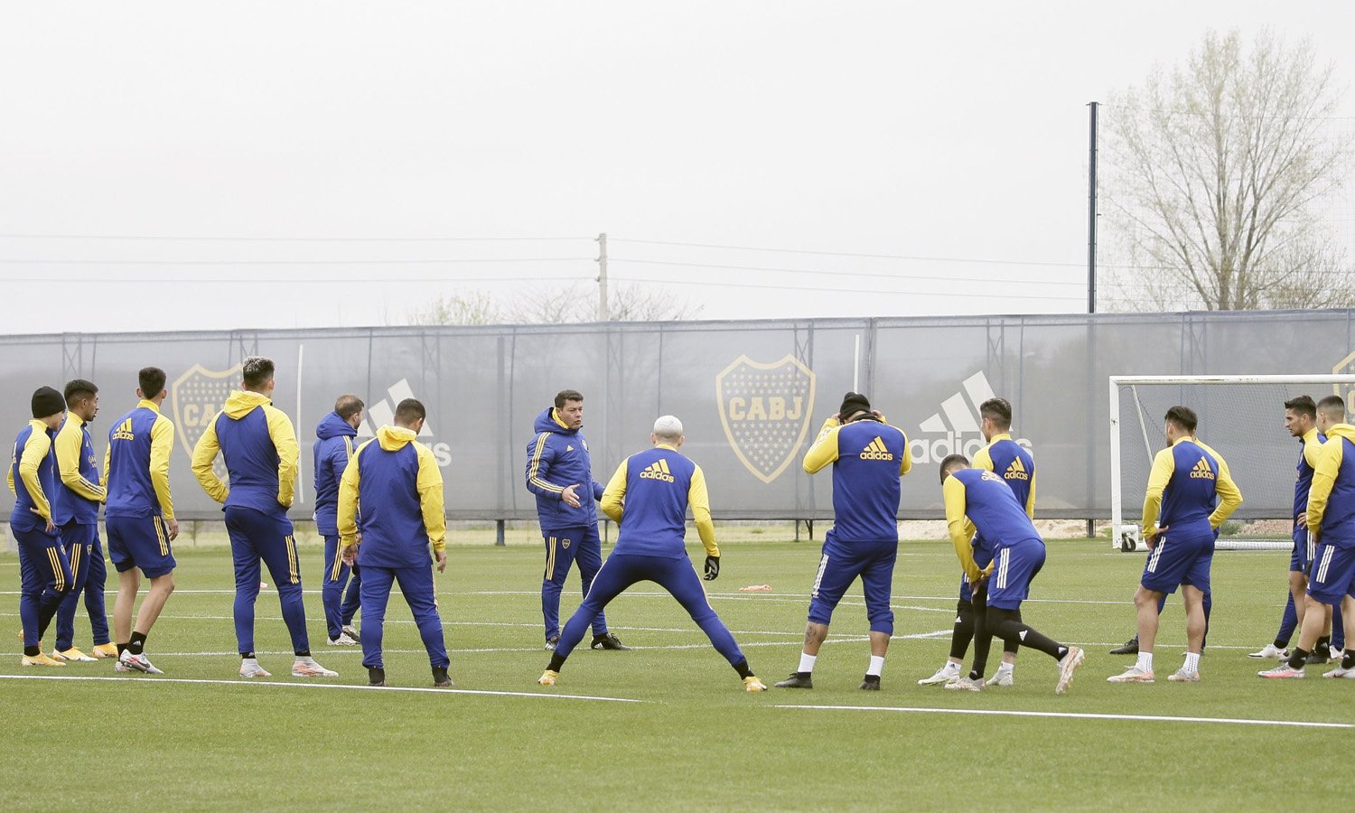 Boca entrena con Villa, Salvio, Taborda y Vega