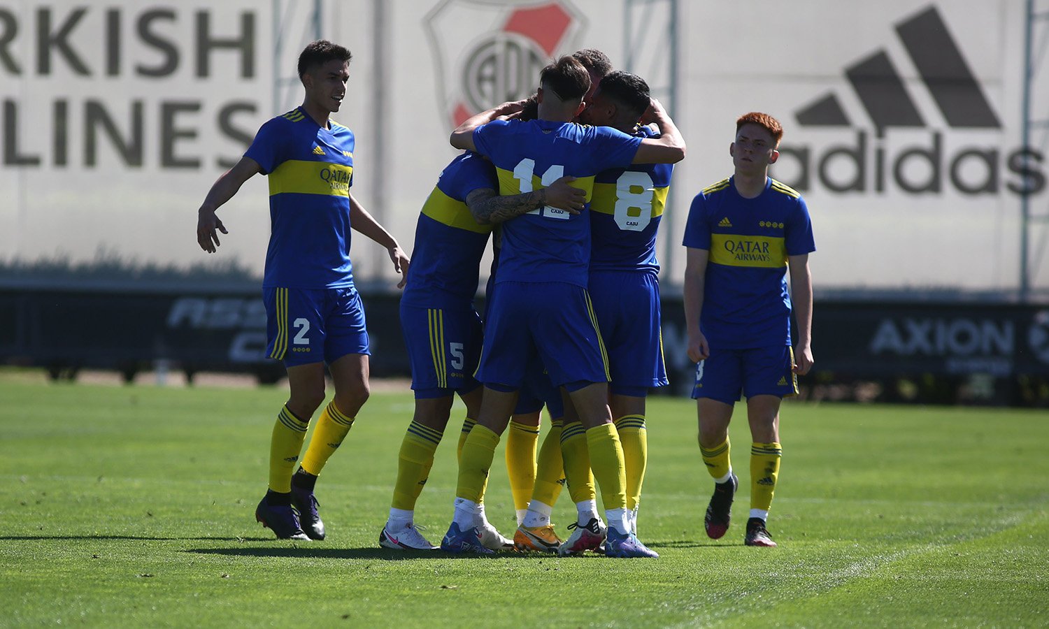 Boca goleó a River en Reserva