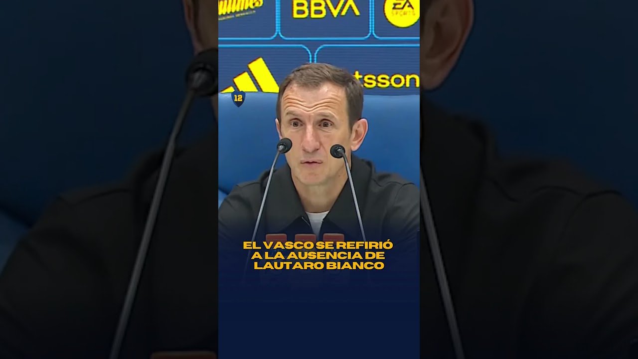 El Vasco se refirió a la polémica que se generó en redes por la ausencia de Lautaro Bianco