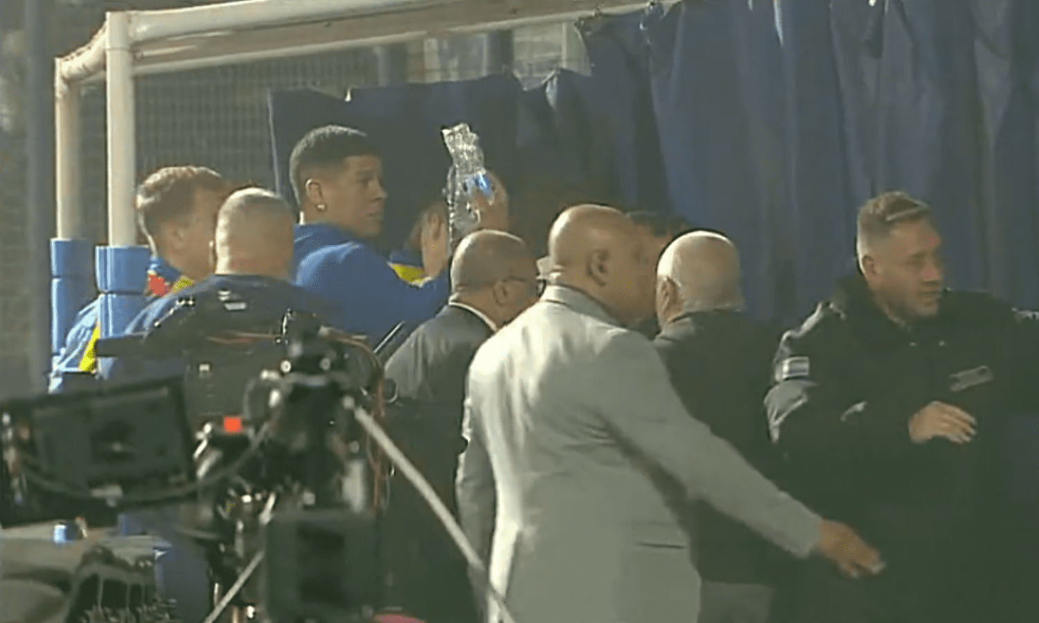 El gran gesto de Marcos Rojo con los hinchas de Gimnasia