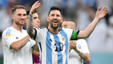 Lionel Messi alcanzó una marca de Diego Maradona en Mundiales