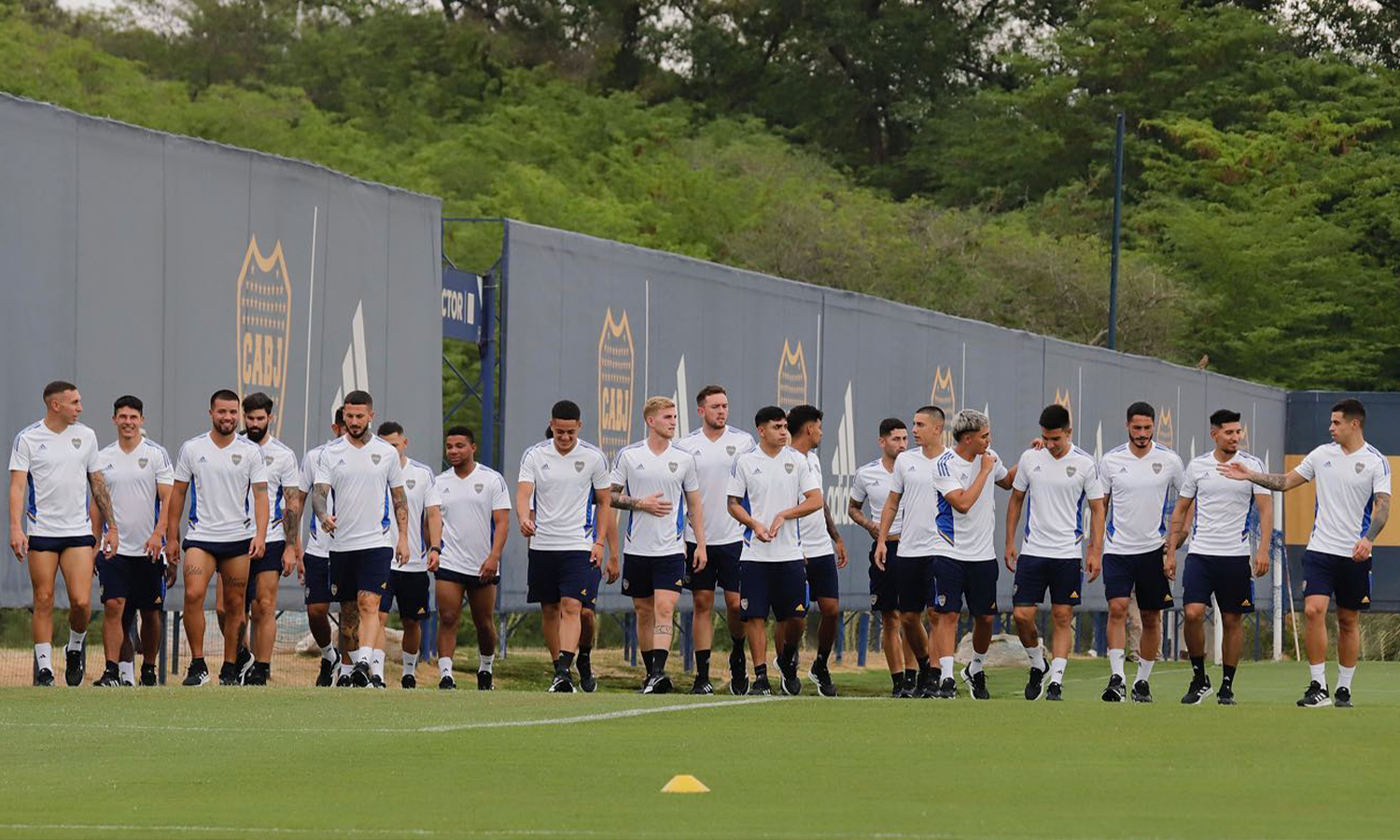 Entrenamiento Boca