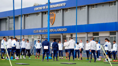 Boca Juniors entrenamiento 1722023