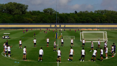 Boca Juniors entrenamiento