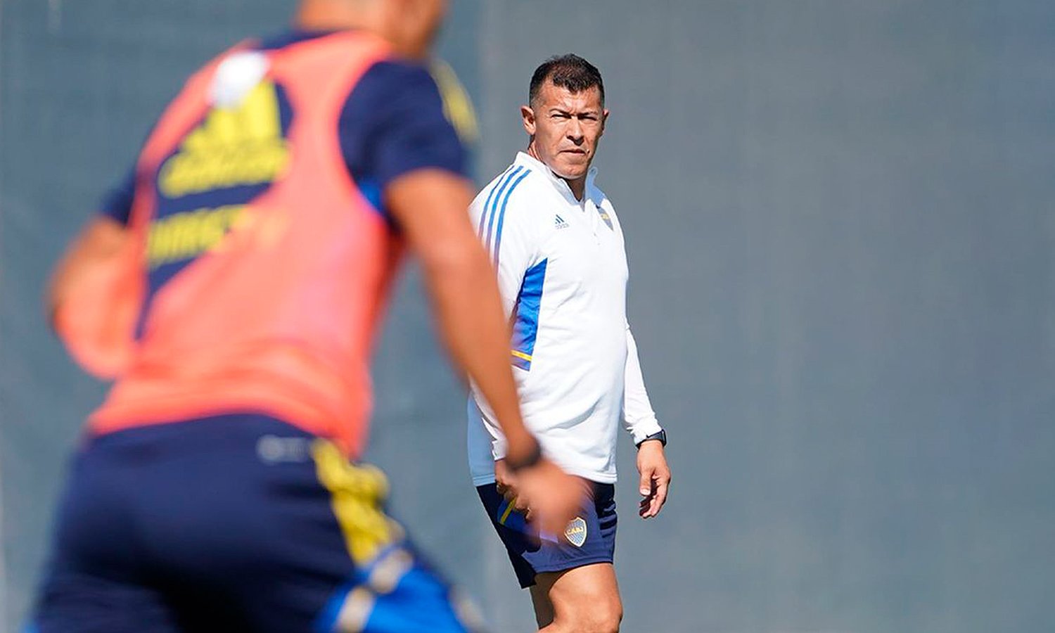 Almirón entrenamiento Boca 11423