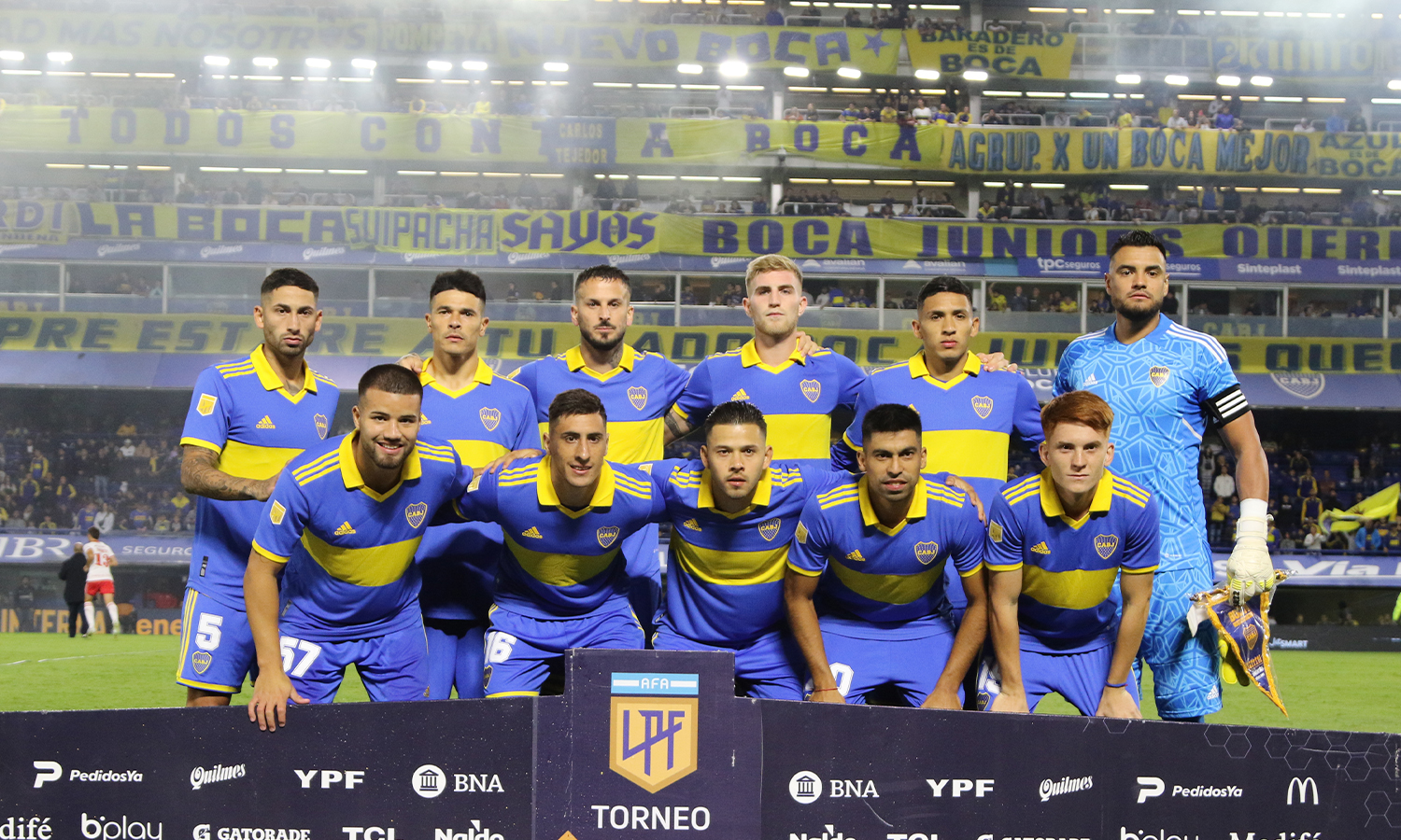 Formación inicial Boca Estudiantes 1542023