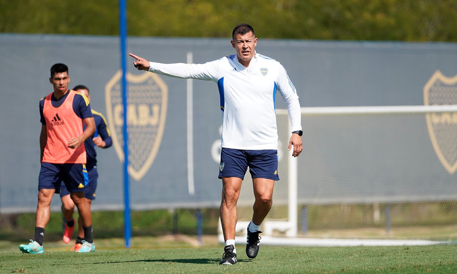 Jorge Almirón entrenamiento Boca 1042023