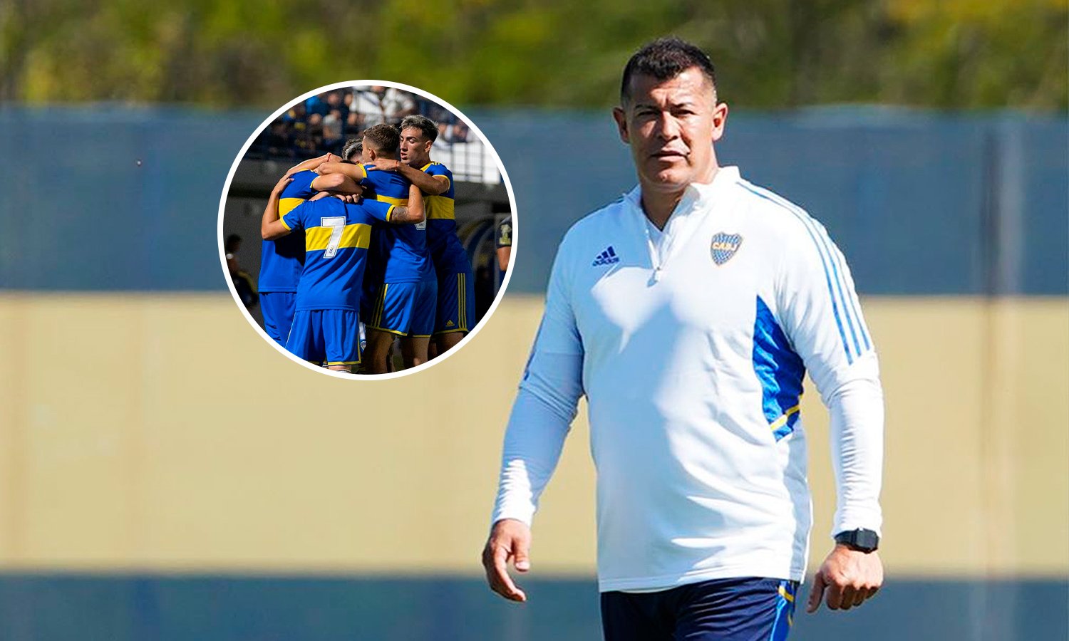 Jorge Almirón juveniles Boca 1142023