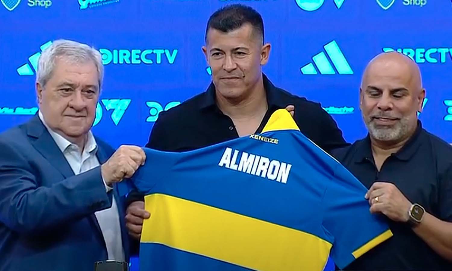 Presentación Jorge Almirón Boca 1042023