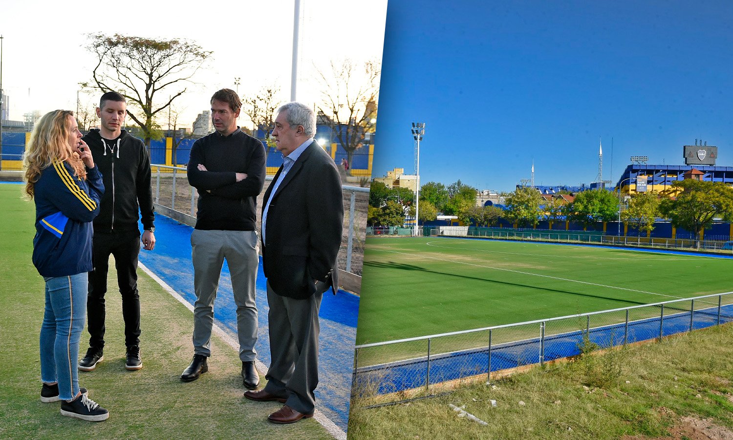 Boca inaugura su nueva cancha de Hockey 472023