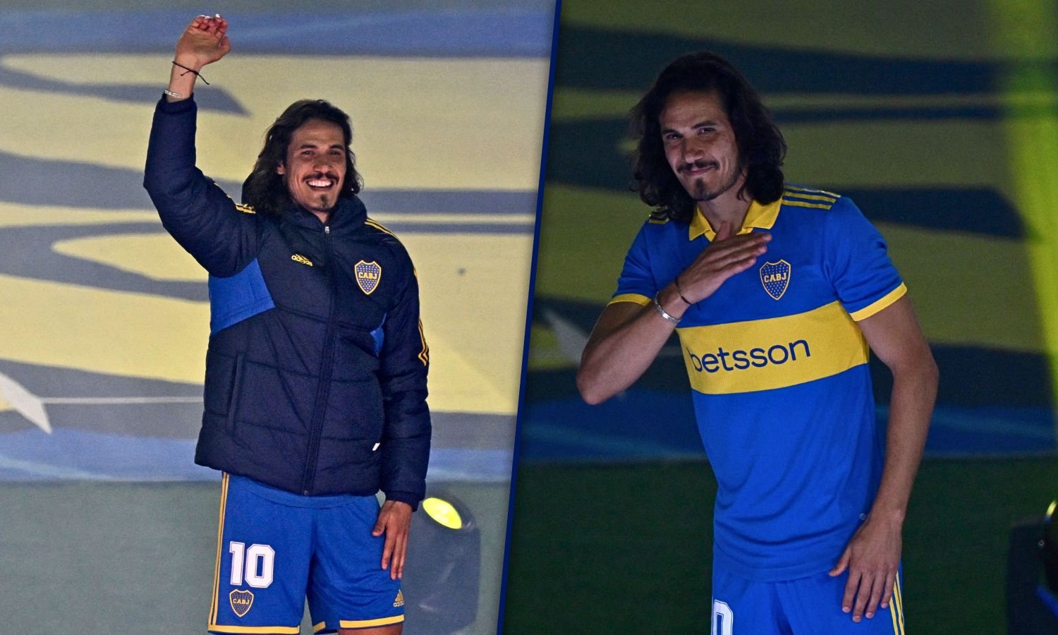 Cavani presentación La Bombonera 3172023