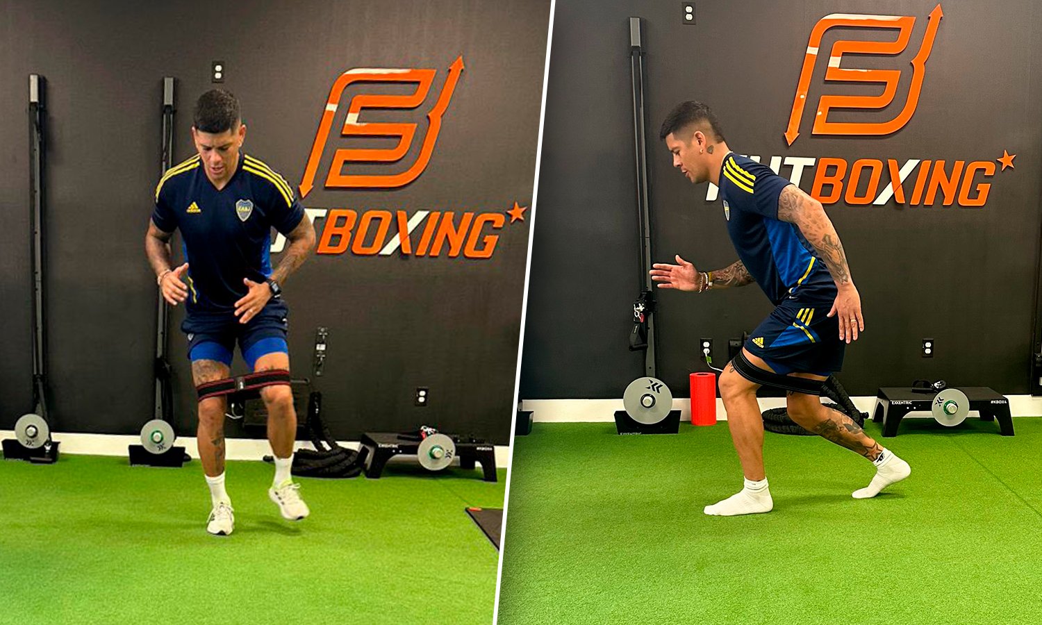 Marcos Rojo entrenamiento Miami 872023