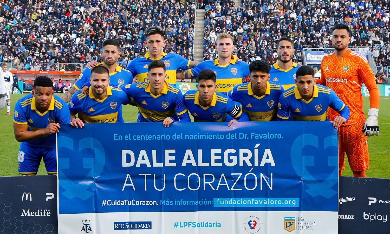 Puntajes Boca-GELP LPF2023