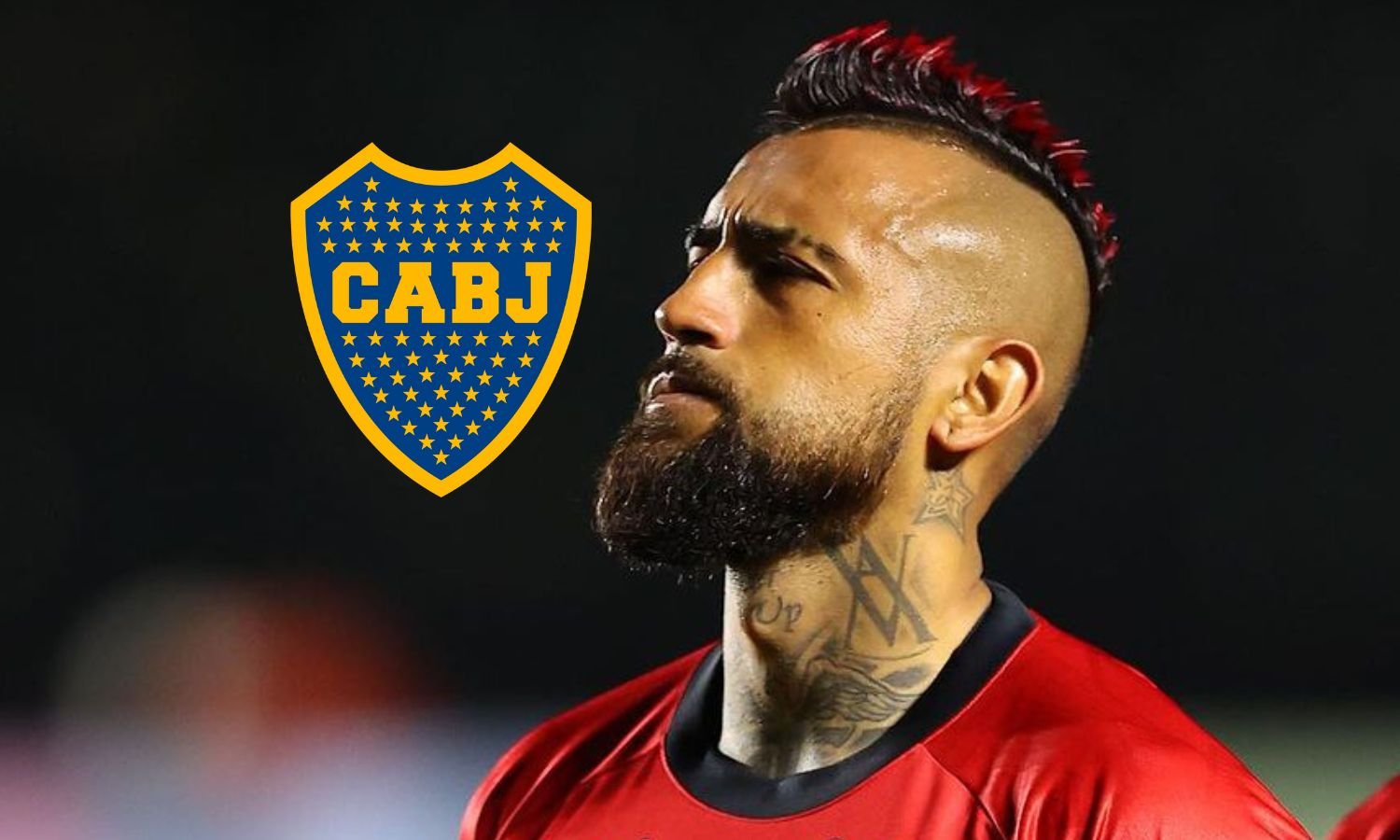 Arturo Vidal vuelve a coquetear con Boca