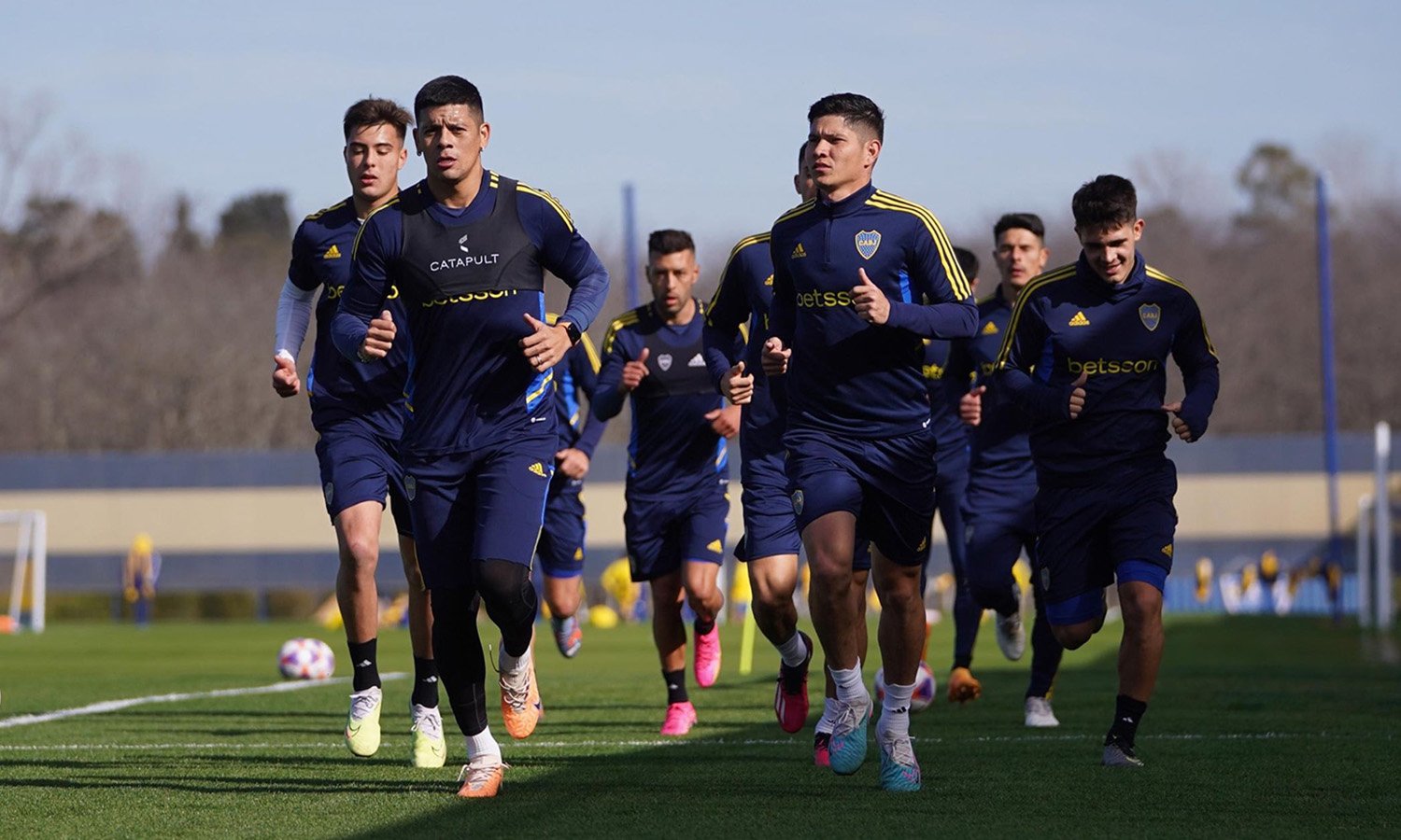 Boca Juniors entrenamiento 2082023