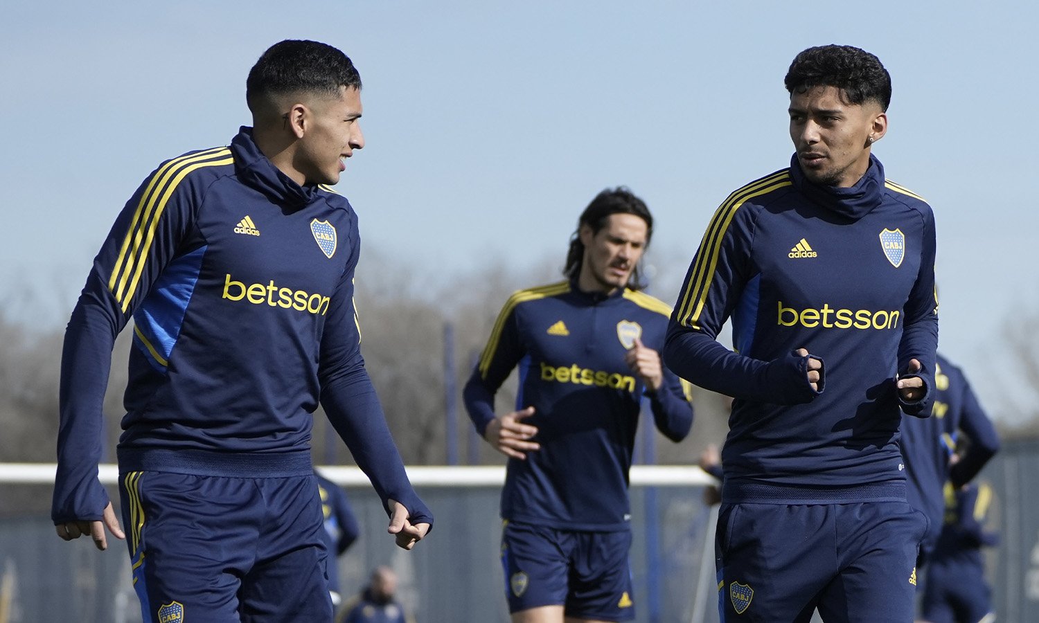 Equi Fernandez y Medina entrenamiento Boca 2582023