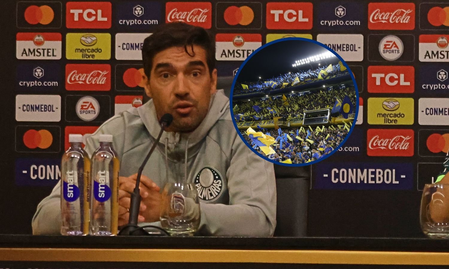 Abel Ferreira se enamoró de La Bombonera