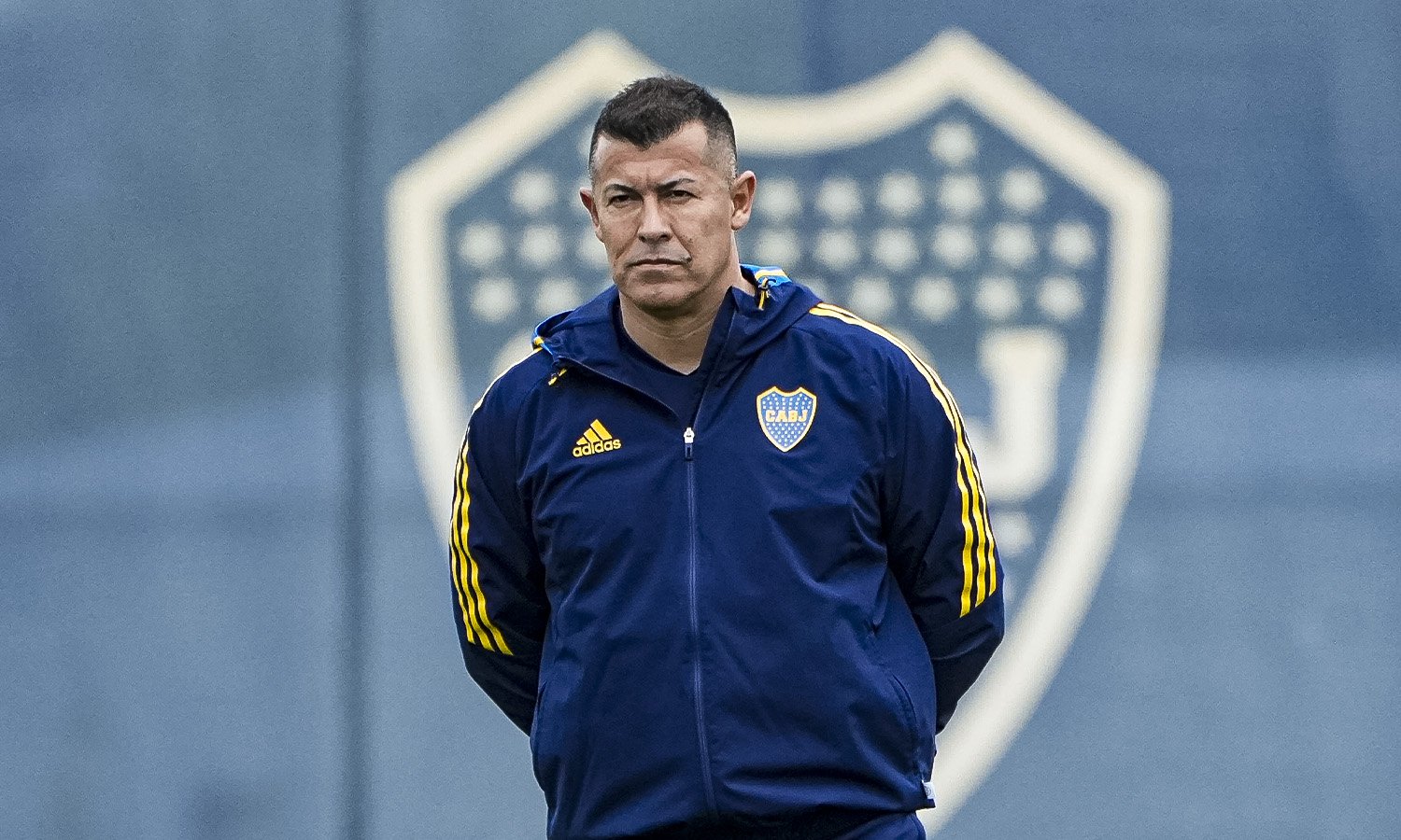 Jorge Almirón entrenamiento Boca 2192023