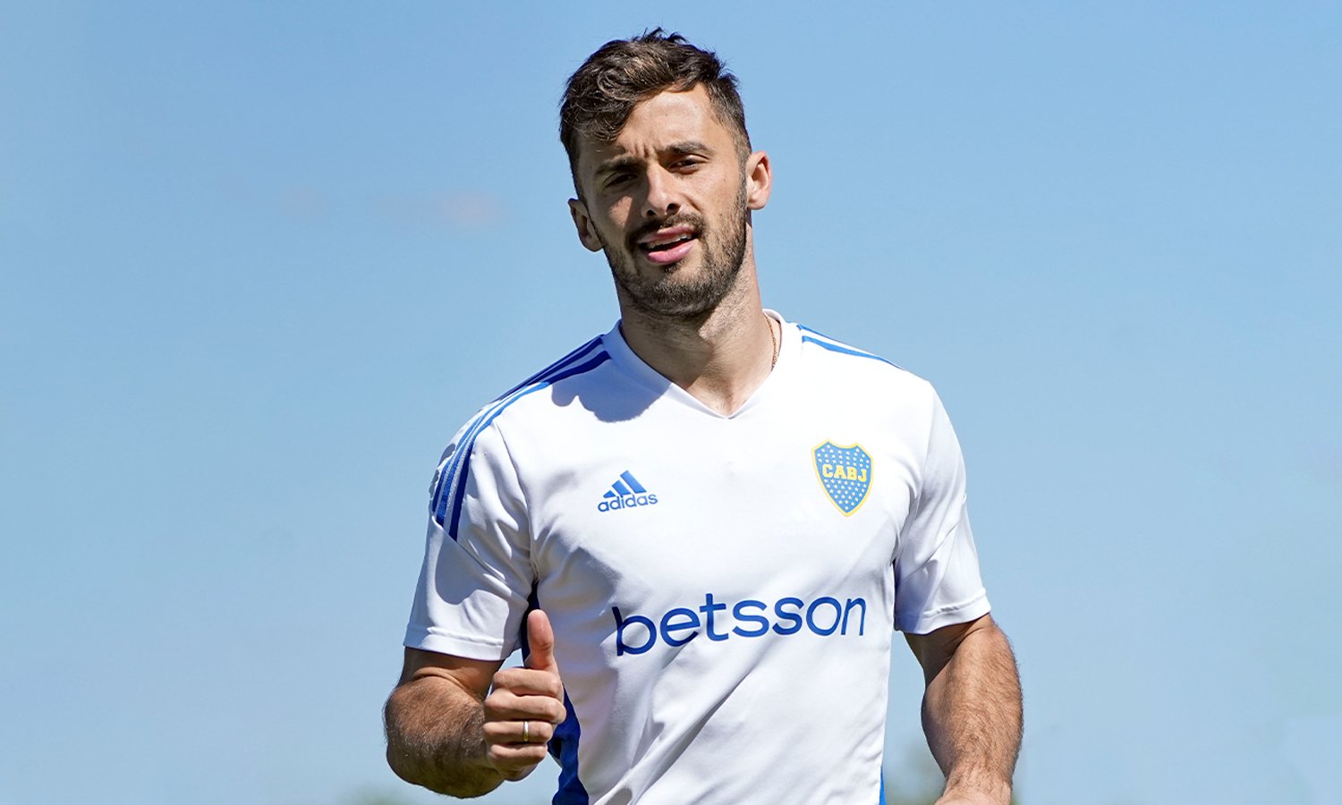 Marcelo Saracchi entrenamiento Boca 14102023