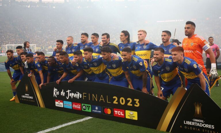 Boca en la previa del duelo ante Fluminense