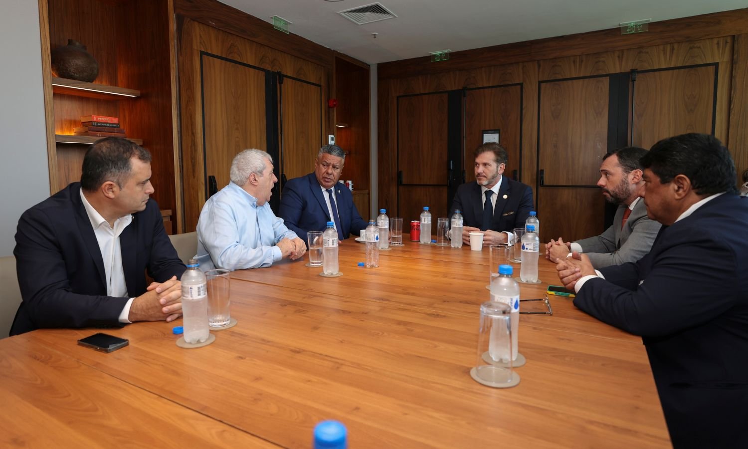 Reunión en CONMEBOL tras los incidentes en Rio de Janeiro