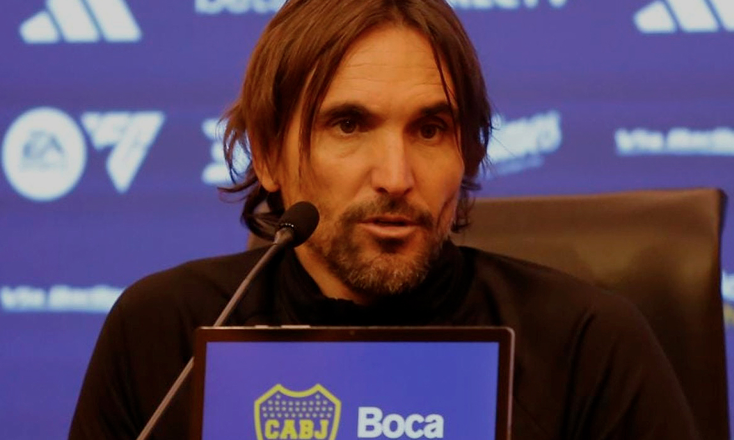 Diego Martínez conferencia Boca 18122023