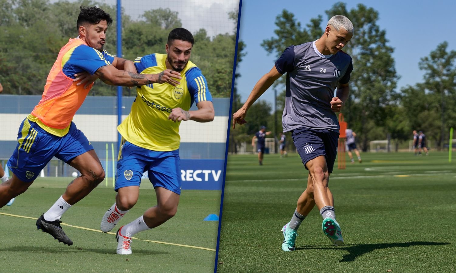 Boca Talleres amistoso pretemporada